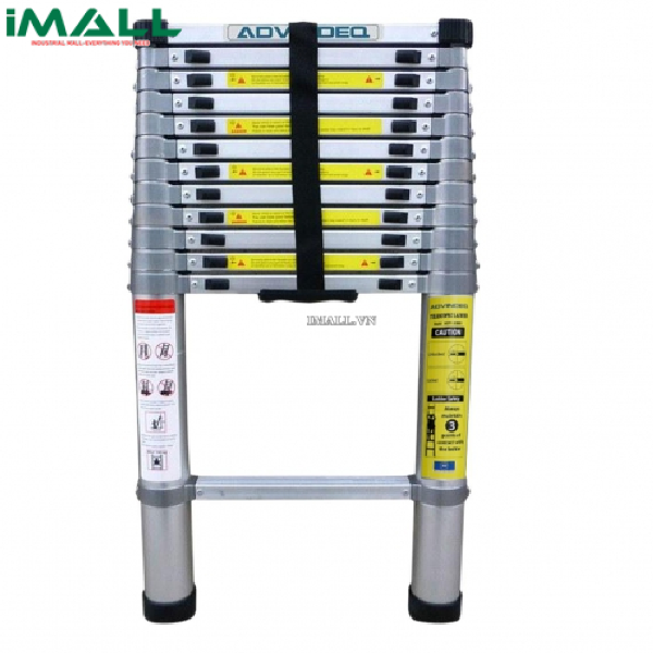 Thang nhôm rút gọn đơn Advindeq ADT210B (3.2m)
