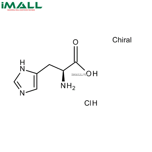 Hóa chất L-Histidine monohydrochloride monohydrate cho hóa sinh (C₆H₁₀ClN₃O₂ * H₂O, Chai nhựa 500g) Merck 1043500500