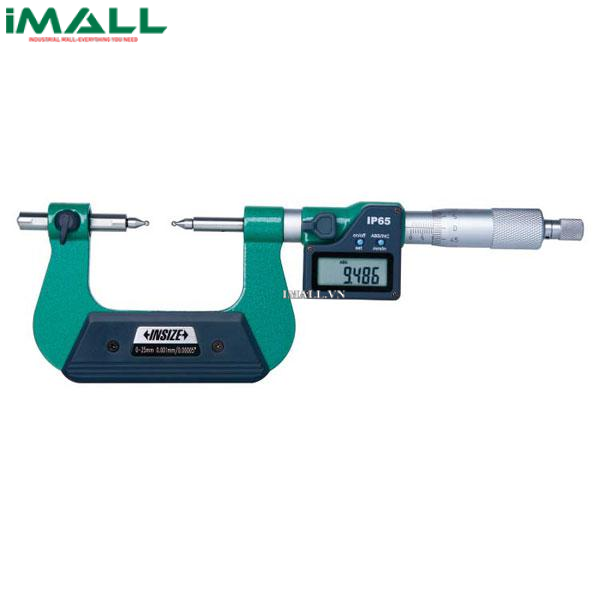 Panme điện tử đo bánh răng INSIZE 3591-75A (50-75mm/2-3", 0.001m)
