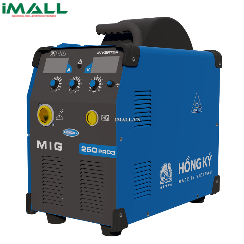 Máy hàn điện tử MIG Hồng Ký MIG 250 PRO 3 (380V, 100-250A)