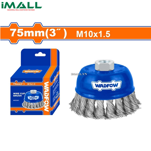 Chén cước xoắn 75mm(3") Wadfow WCE2421