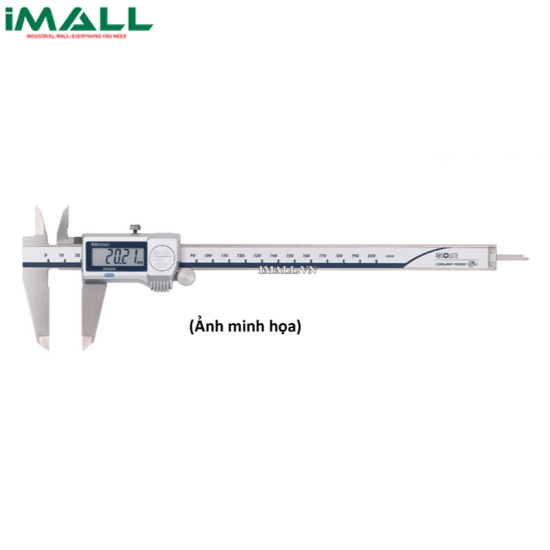 Thước cặp điện tử Mitutoyo 500-734-20 (200mm, 0.01mm, IP67)