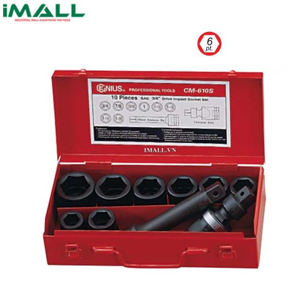 Bộ Khẩu Dùng Cho Súng 3/4" Và Phụ Kiện GENIUS CM-610S (3/4"~1-3/8")