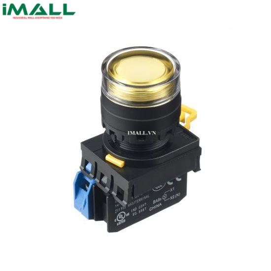 Nút nhấn giữ IDEC YW1L-AF2E10Q4Y 1NO 22mm 24V (Vàng)