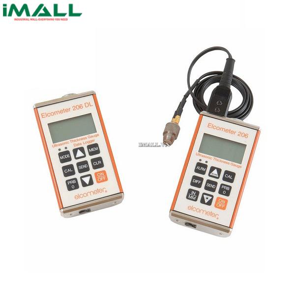 Máy đo độ dày vật liệu siêu âm Elcometer 206 (C206----1, 0.63 - 500mm, chế độ cảnh báo)