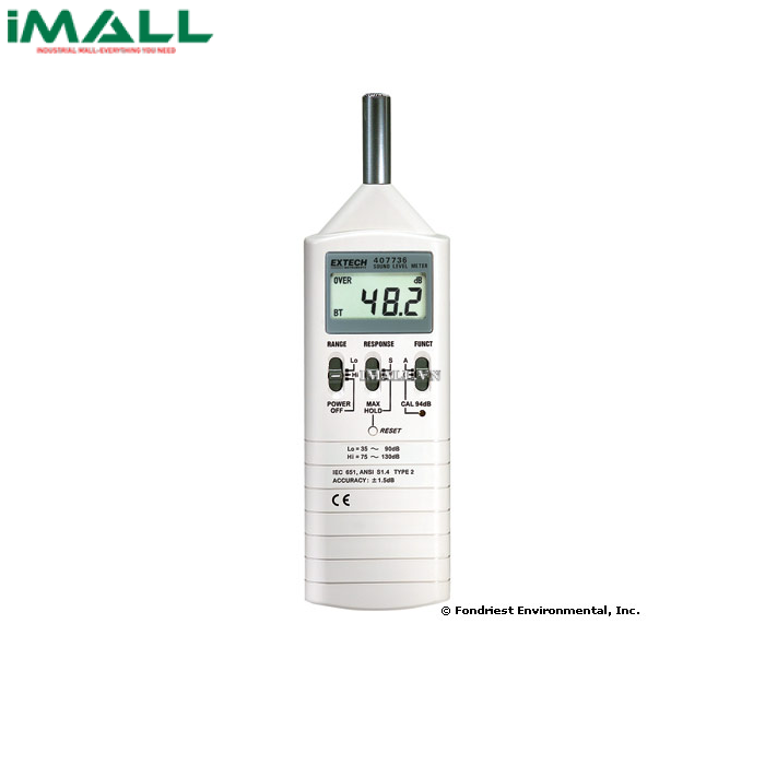 Máy đo độ ồn Extech 407736 (130dB)