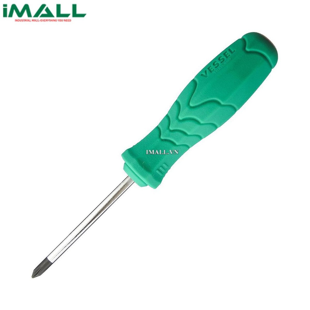 Tô vít 4 cạnh cán nhựa mềm Vessel 550 (No.1x75mm)