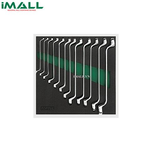Bộ cờ lê 2 đầu vòng 12 chi tiết (AAEI: 6x7 ~ 30x32mm) Toptul GVC1202