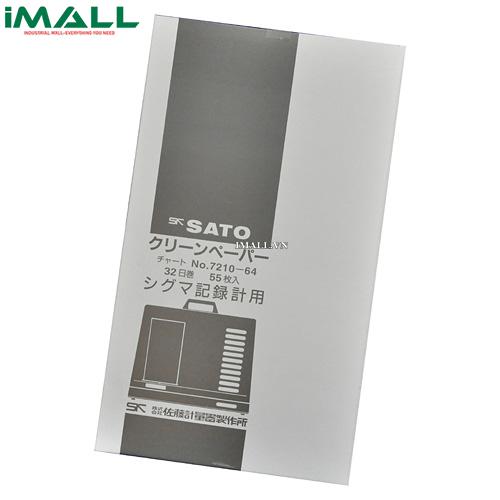 skSato 7210-64 32 day Chart for Sigma II Thermohygrograph