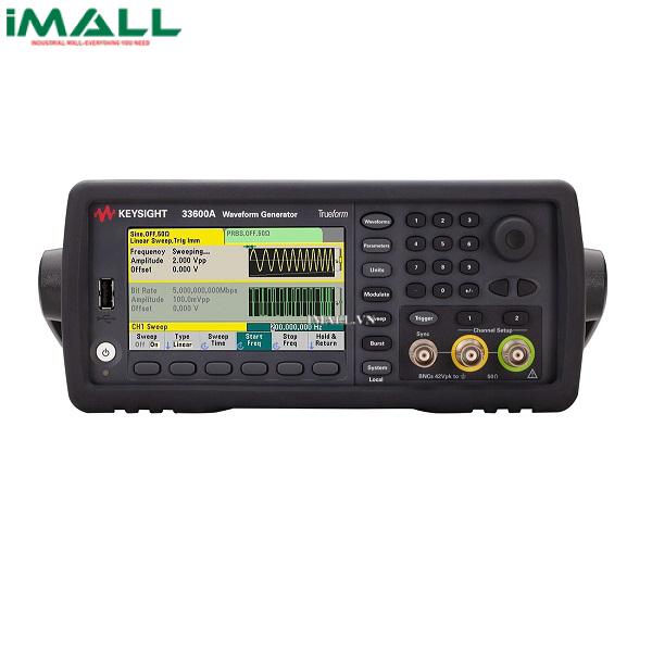 Máy phát hàm/tạo dạng sóng Trueform KEYSIGHT 33612A (80 MHz; 2 kênh)