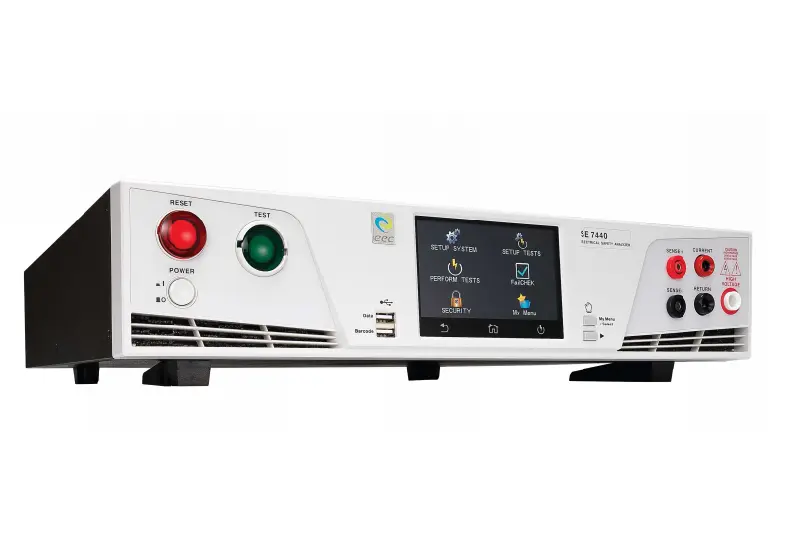 Máy phân tích an toàn điện EEC SE 7441 (ACW 5KV + DCW 6KV + IR + AC GB + Built-in Scanner)