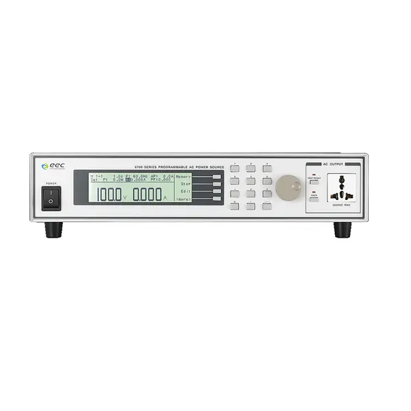 Nguồn AC lập trình tuyến tính EEC 6730 (3000VA/0-300V/45-500Hz)