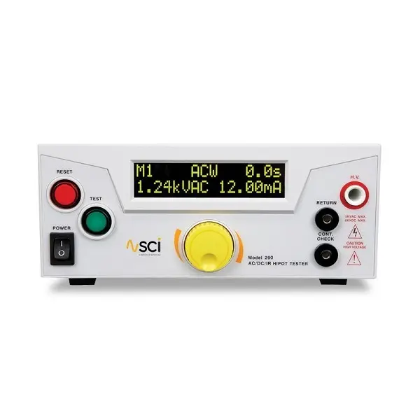 Thiết bị kiểm tra an toàn điện AC SCI 295 (5 kV, 12 mA)