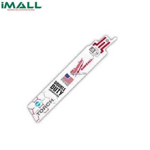 [576981179220] Lưỡi cưa kiếm kim loại the Torch Milwaukee 18tpi 48-00-4784 (5 cái/ 15cm)