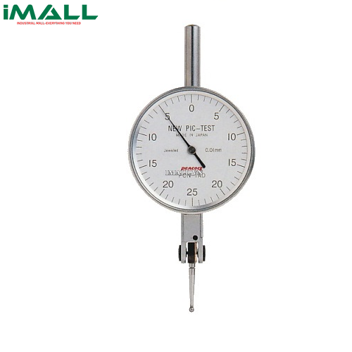 [718614151436] Đồng hồ so chân gập Peacock PCN-1AD (0.5mm, 0.01mm, mặt lớn)