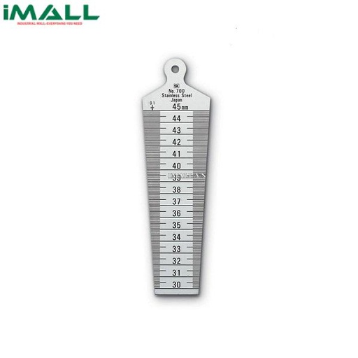 [811858317152] Thước đo khe hở hình nón NIIGATA SEIKI TPG-700C (30-45mm)