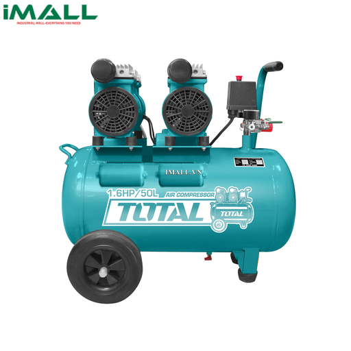 [1976998] Máy nén khí không dầu 50 lít Total TCS2150502T (2x600W)