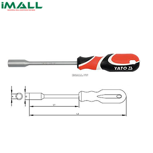 [215796336737] Cờ lê điếu lục giác có tay cầm Yato YT-1542 (6mm)