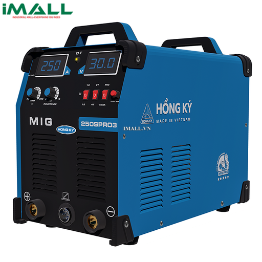 [568919311727] Máy hàn điện tử MIG Hồng Ký HK MIG 250S PRO3 (380V, 100-250A)