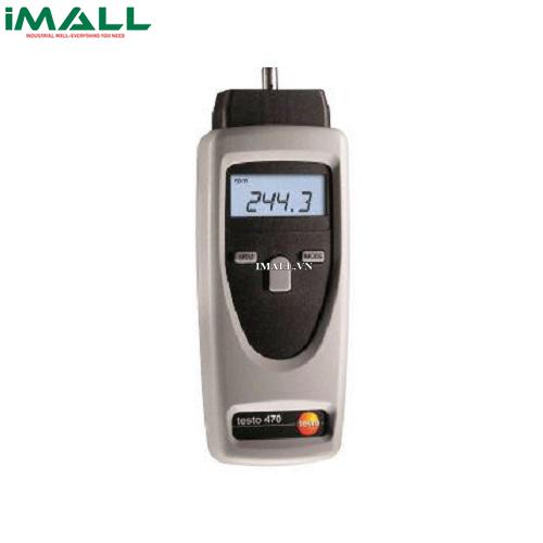 [145769312617] Máy đo tốc độ vòng quay TESTO 470 (0563 0470, 1〜99999 rpm;±0.02％)