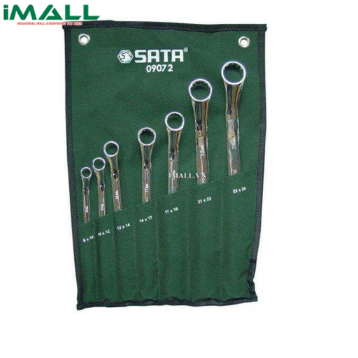 Bộ cờ lê hai đầu vòng 7 chi tiết SATA 09072 (8~24mm)