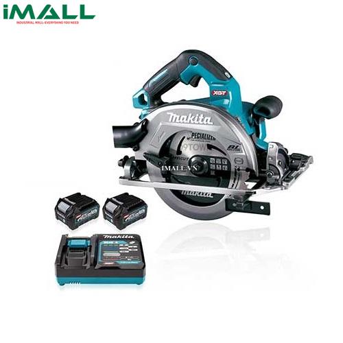 [298112153985] Máy cưa đĩa ray trượt pin Makita Max HS004GM201 (190mm) ( 40V)